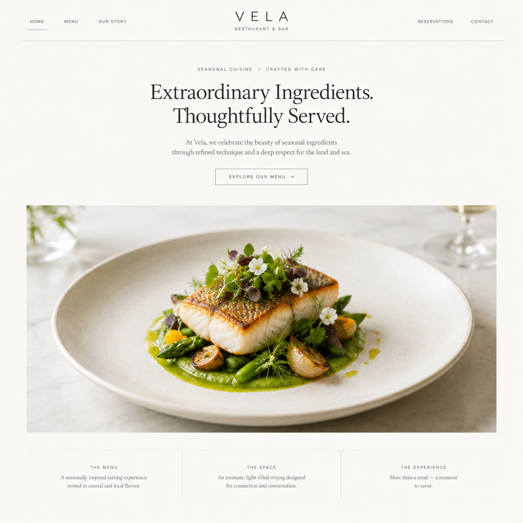 Vela Restaurant & Bar preview